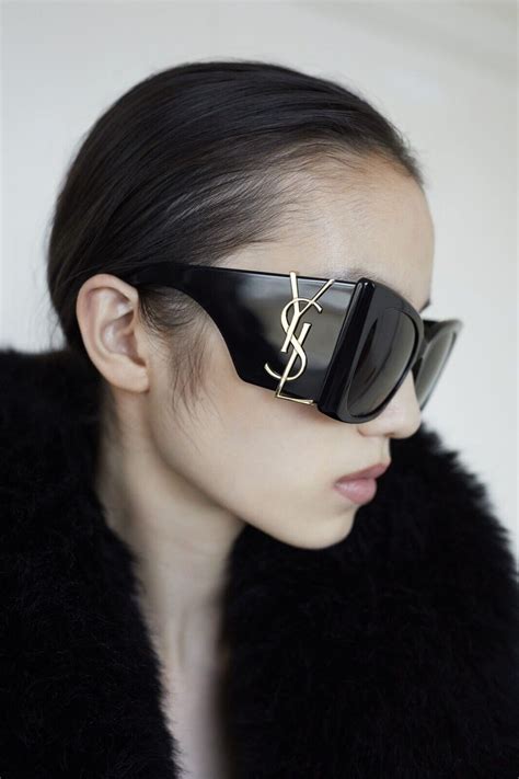 ysl sunglasses with logo on side|YSL sunglasses women's.